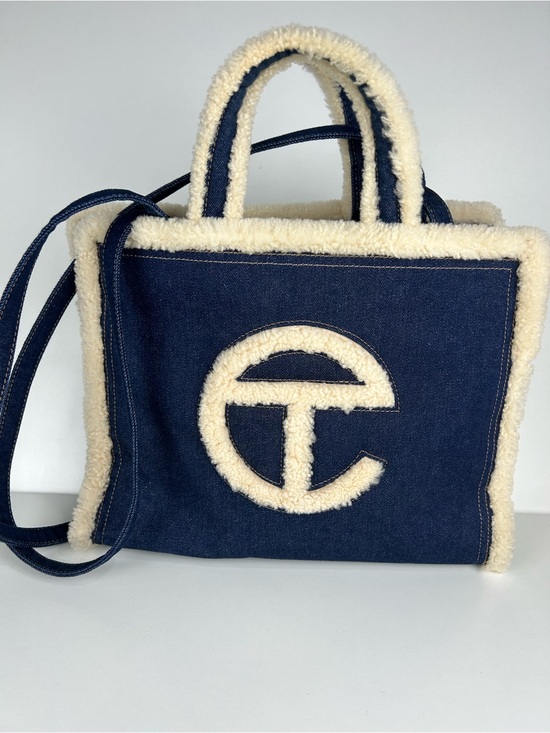 Telfar Handbags - UGG X TELFAR MEDIUM SHOPPER TOTE CROSSBODY DENIM